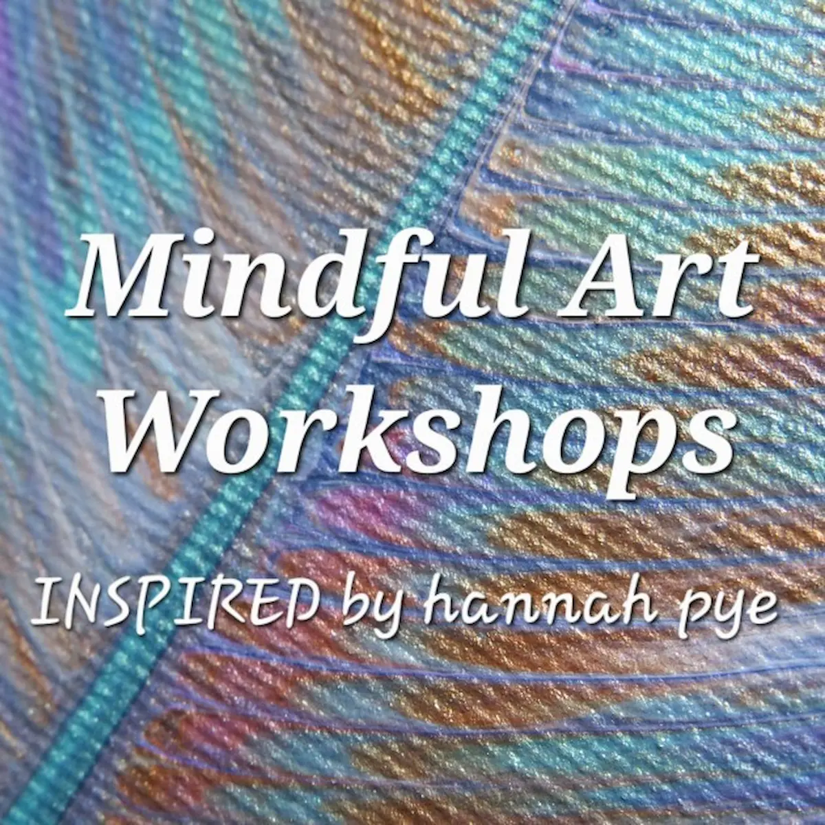 mindful-art-workshop-poster-blue-feather